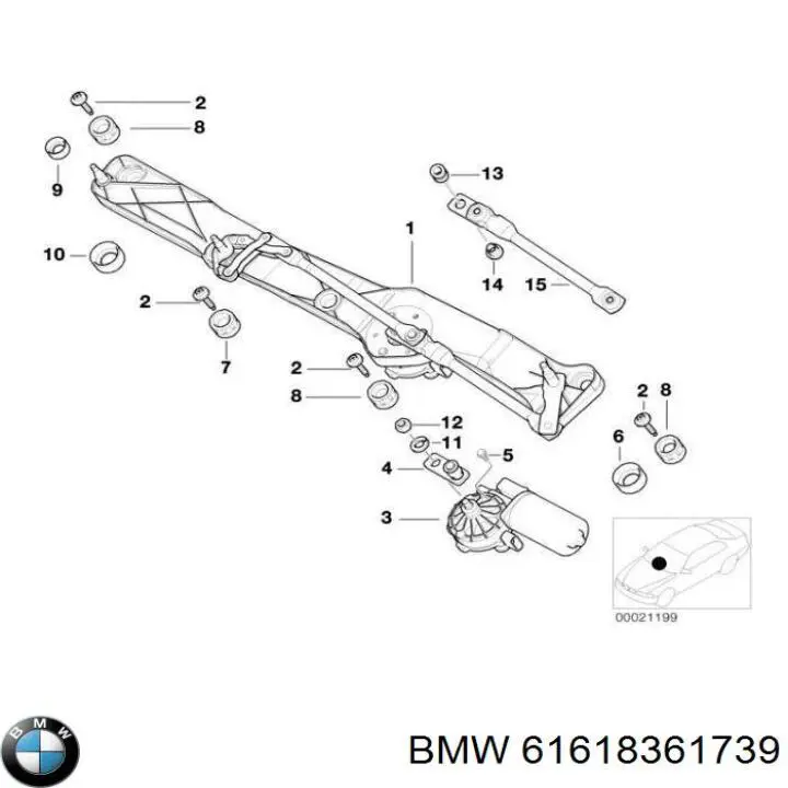  BMW 61618361739 preço, a partir de 38,69 USD