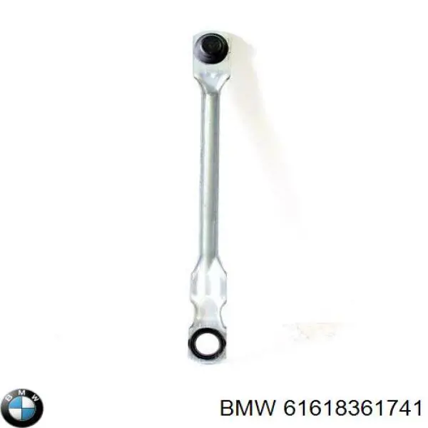 Compre 61618361741 BMW Barra do trapézio de limpador pára-brisas esquerdo