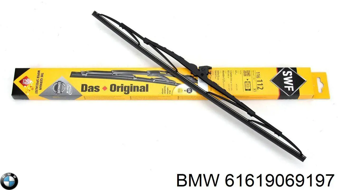 Compre 61619069197 BMW Limpa-pára-brisas do pára-brisas, kit de 2 un.