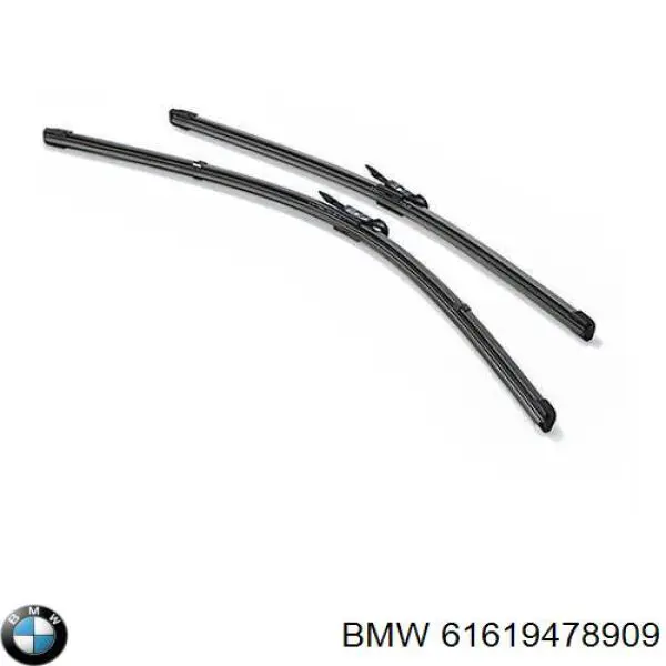 61619478909 BMW Limpa-pára-brisas do pára-brisas, kit de 2 un.