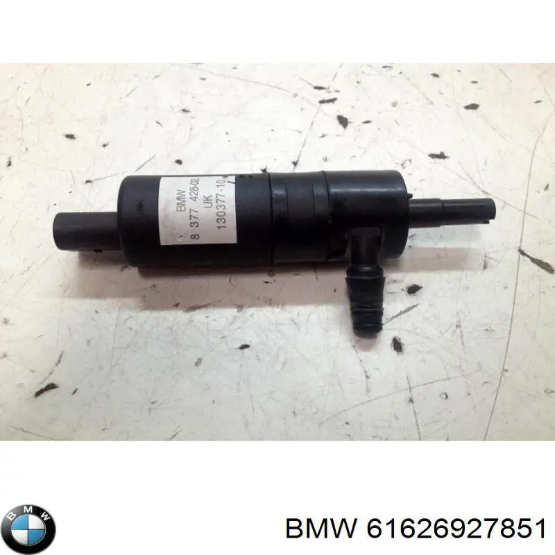 Compre 6927851 BMW Motor de limpador pára-brisas de vidro traseiro