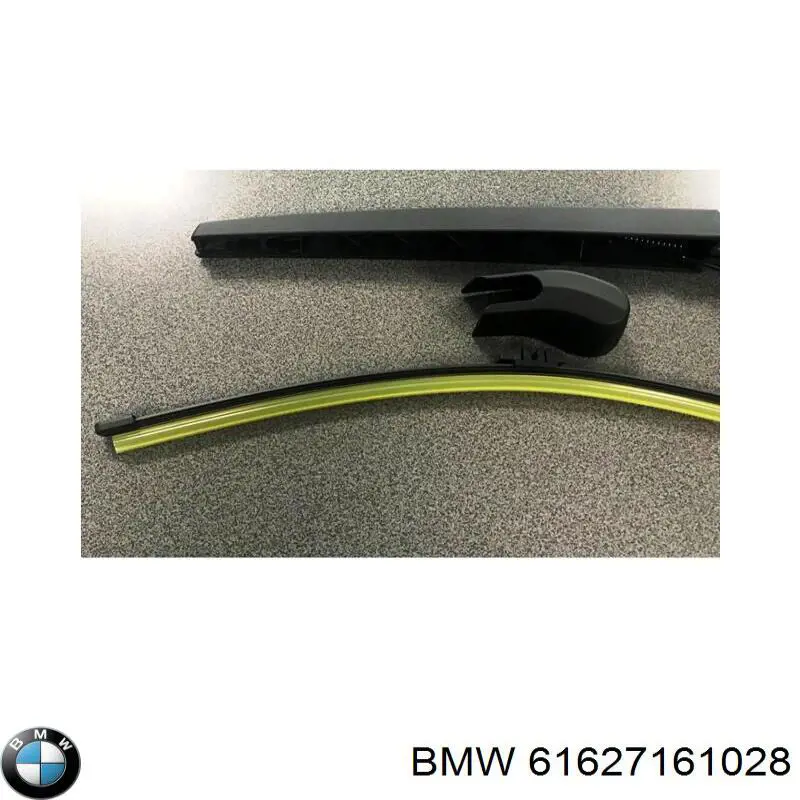 61627161028 BMW Braço de limpa-pára-brisas de vidro traseiro