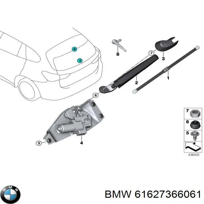  BMW 61627366061 preço, a partir de 12,68 USD