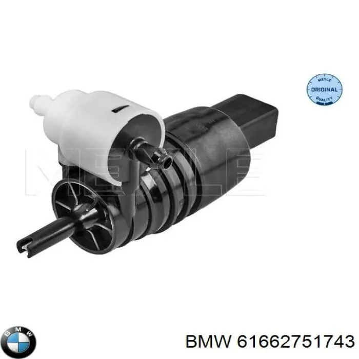 Bomba de motor de fluido para lavador de vidro dianteiro/traseiro BMW 61662751743 preço, a partir de 13,28 USD