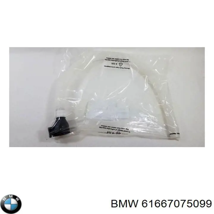 61667075099 BMW Gargalo do tanque de fluido para lavador