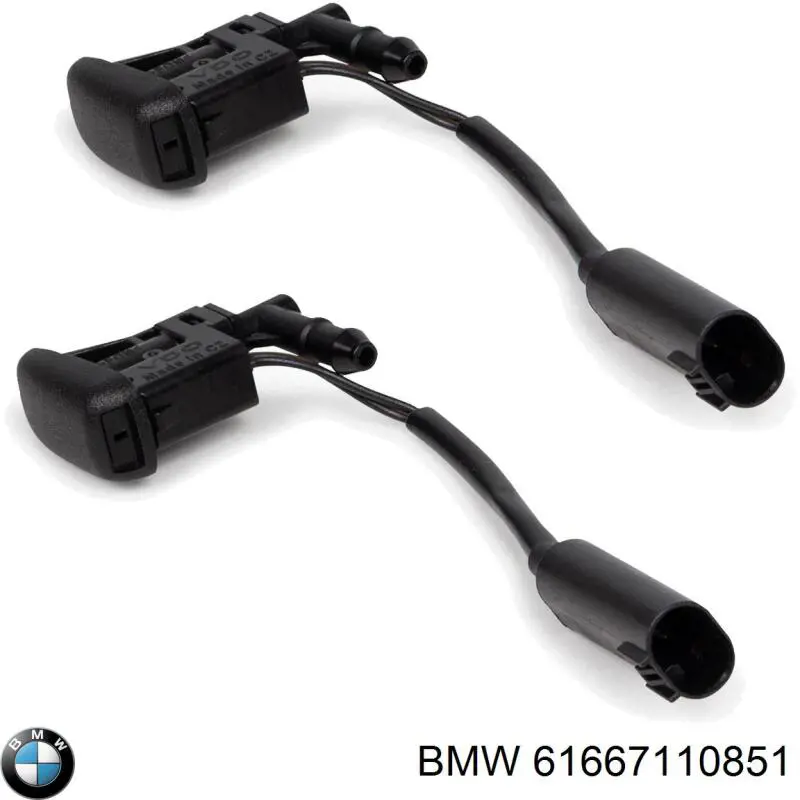 Compre 61667110851 BMW Injetor de fluido para lavador de pára-brisas