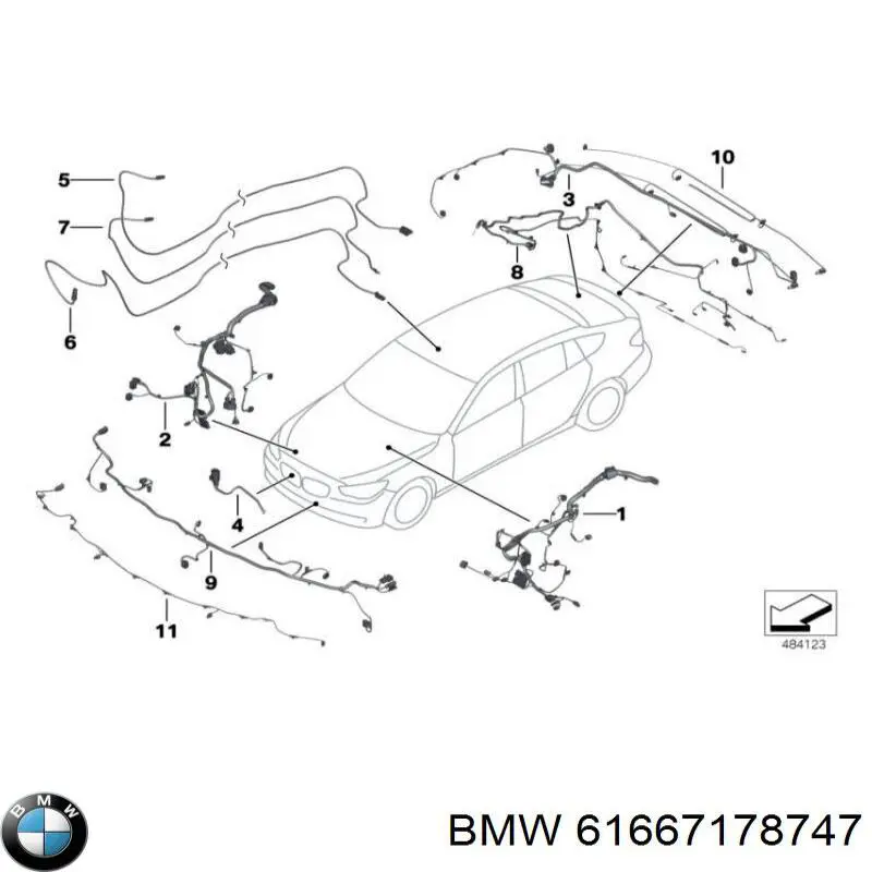 Mangueira de fluido para lavador das luzes BMW 61667178747 preço, a partir de 39,67 USD