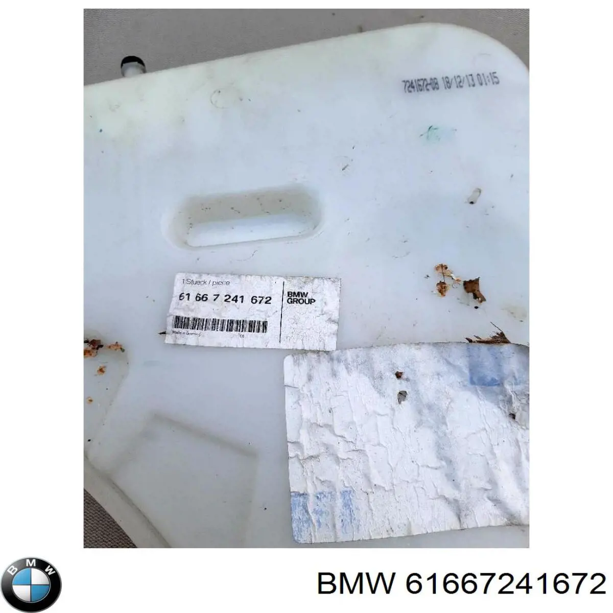 61667241672 BMW Tanque de fluido para lavador de vidro
