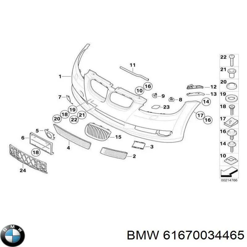 Placa sobreposta do injetor de fluido para lavador da luz dianteira BMW 61670034465 preço, a partir de 15,16 USD