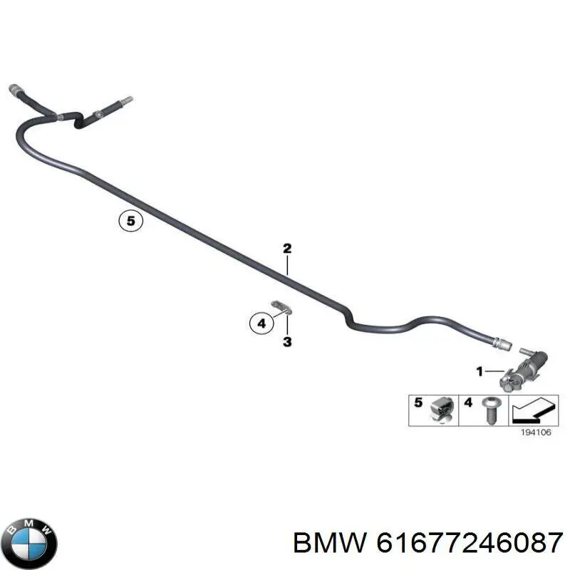 Injetor de fluido para lavador da luz dianteira esquerda BMW 61677246087 preço, a partir de 28,63 USD