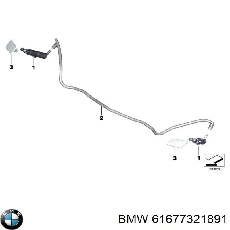 Injetor de fluido para lavador da luz dianteira esquerda BMW 61677321891 preço, a partir de 24,37 USD
