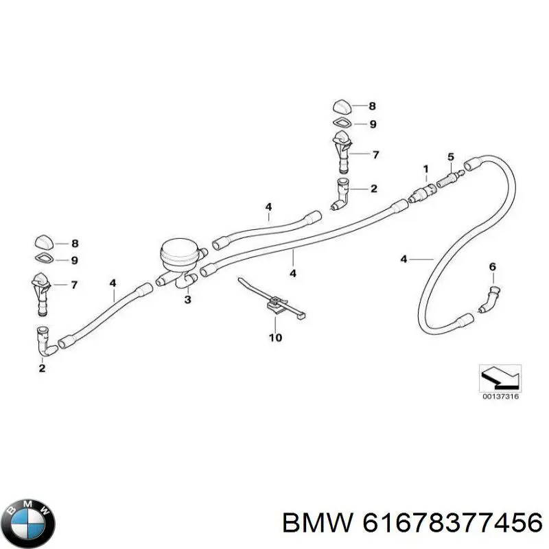  BMW 61678377456 preço, a partir de 21,87 USD