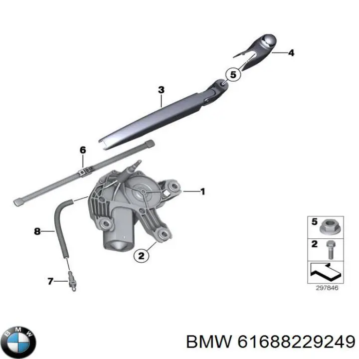 Compre 61688229249 BMW 