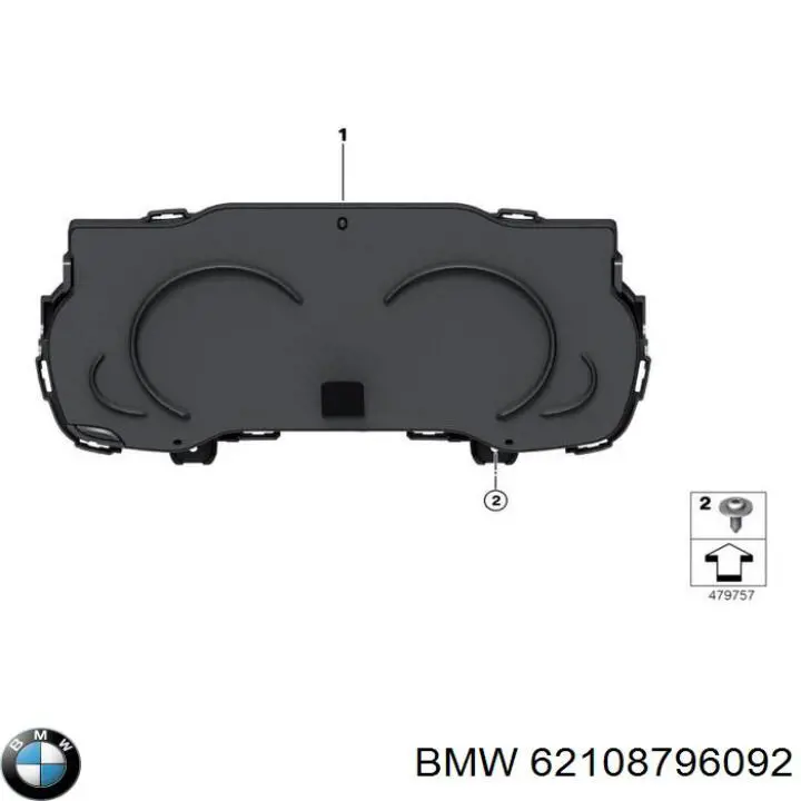 Painel de instrumentos (quadro de instrumentos) BMW 62109442850 preço, a partir de 3005,88 USD