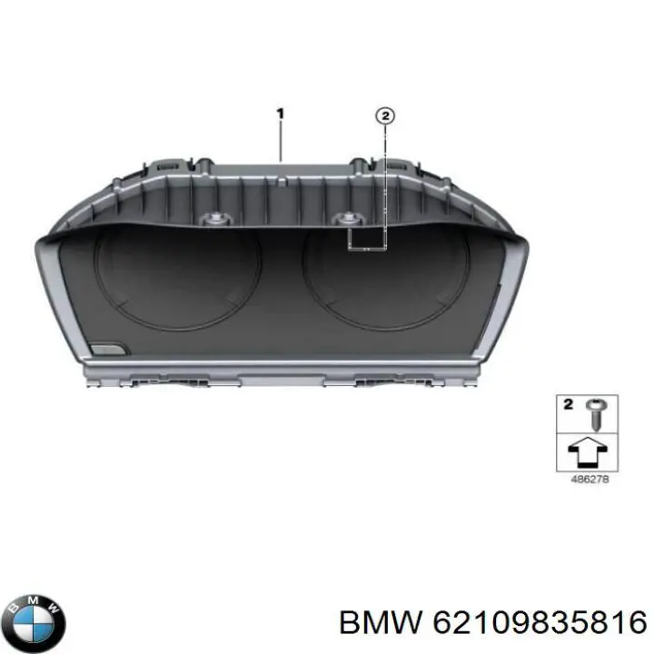 Painel de instrumentos (quadro de instrumentos) BMW 62109840915 preço, a partir de 615,24 USD