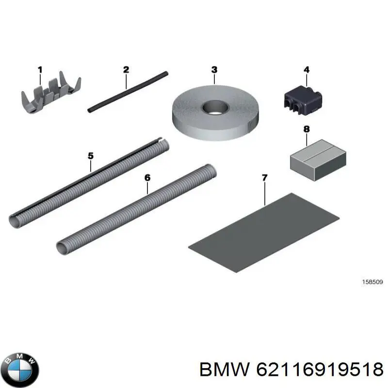  BMW 62116919518 preço, a partir de 2,86 USD