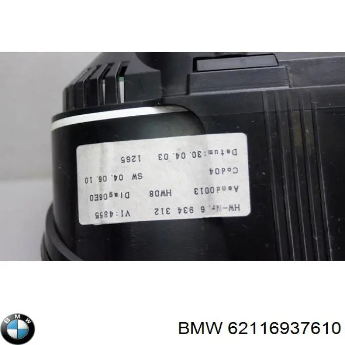 Painel de instrumentos (quadro de instrumentos) BMW 62116937610 preço, a partir de 161,74 USD