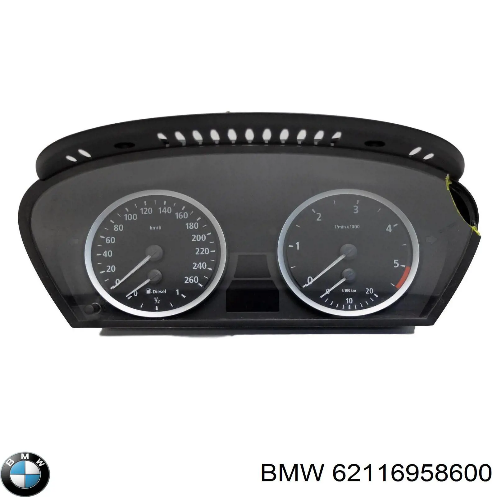 62116958600 BMW Painel de instrumentos (quadro de instrumentos)