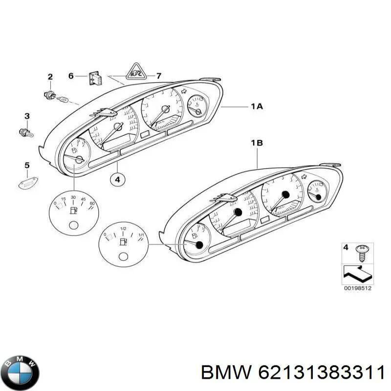 Compre 62131383311 BMW 