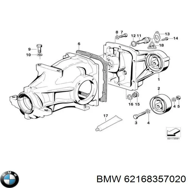 Sensor de velocidade BMW 62168357020 preço, a partir de 20,63 USD