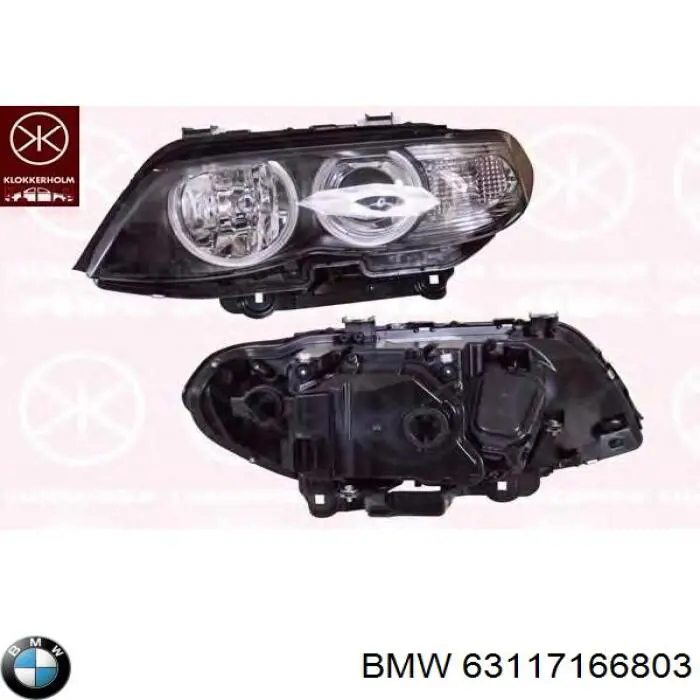Luz esquerda BMW 63117166803 preço, a partir de 1101,83 USD