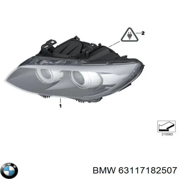 63117182507 BMW Luz esquerda