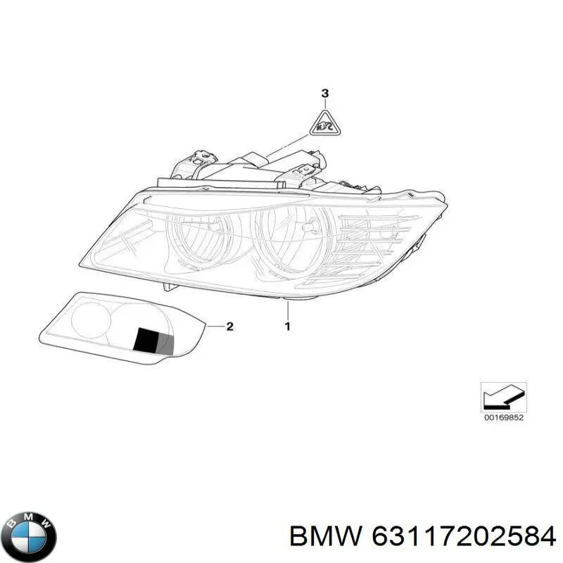 Compre 63117202584 BMW Luz direita