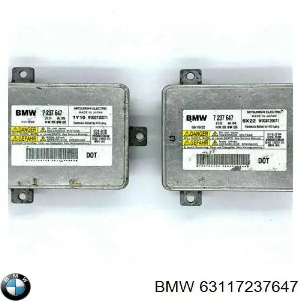 Compre 63117237647 BMW Xénon, unidade de controlo
