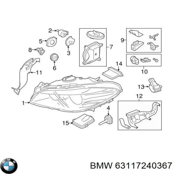  BMW 63117240367 preço, a partir de 38,34 USD