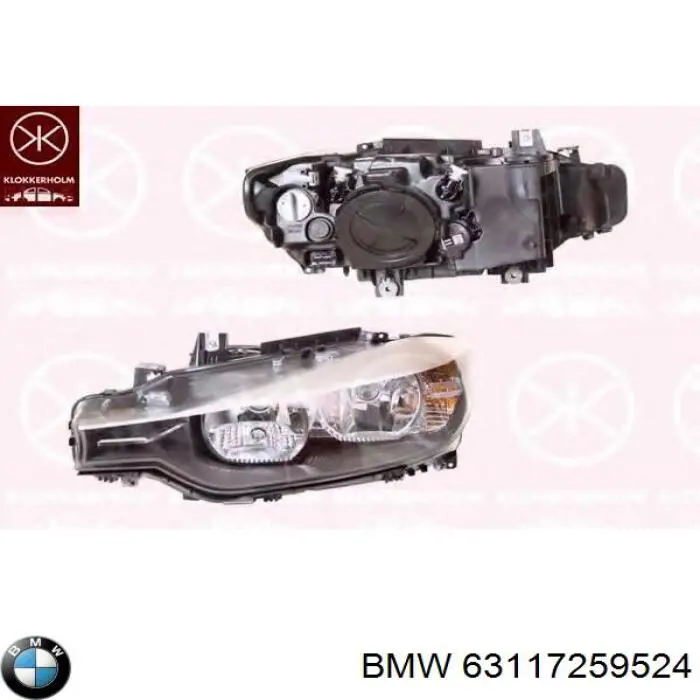 Luz direita BMW 63117259524 preço, a partir de 304,76 USD