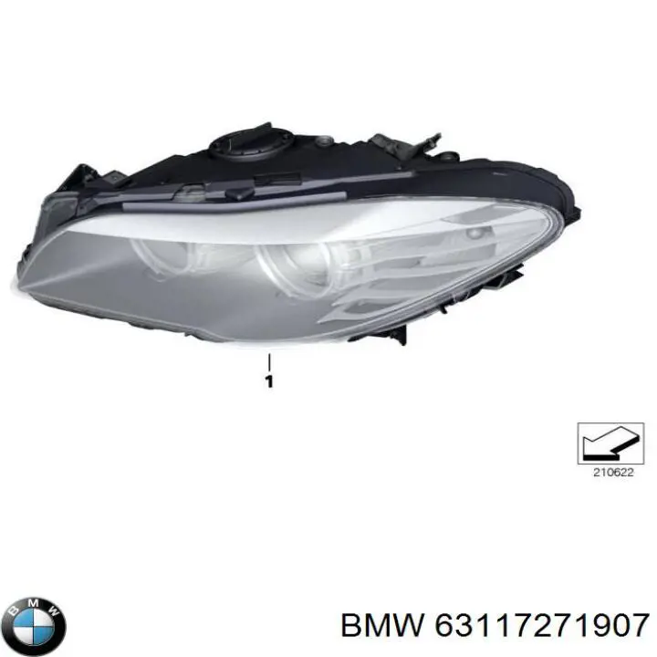 Luz esquerda BMW 63117271907 preço, a partir de 1300,84 USD