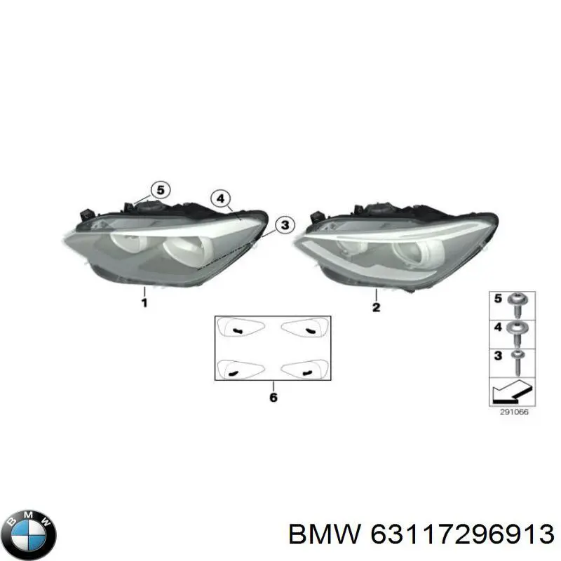 Luz esquerda BMW 63117296913 preço, a partir de 563,54 USD
