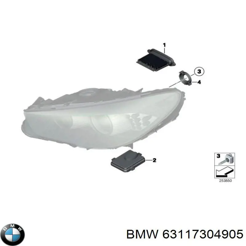 Unidade de encendido (xénon) BMW 63117304905 preço, a partir de 90,82 USD