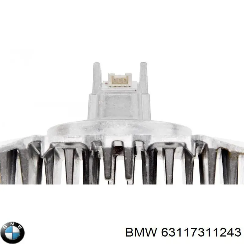 63117311243 BMW Módulo de direção (Centralina eletrônica) de iluminação diurna