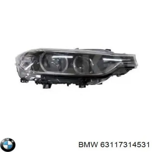 Luz esquerda BMW 63117314531 preço, a partir de 581,11 USD