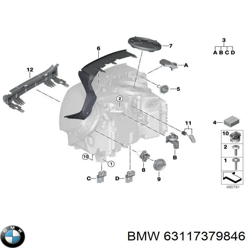 Tampão de panela de motor BMW 63117379846 preço, a partir de 25,32 USD