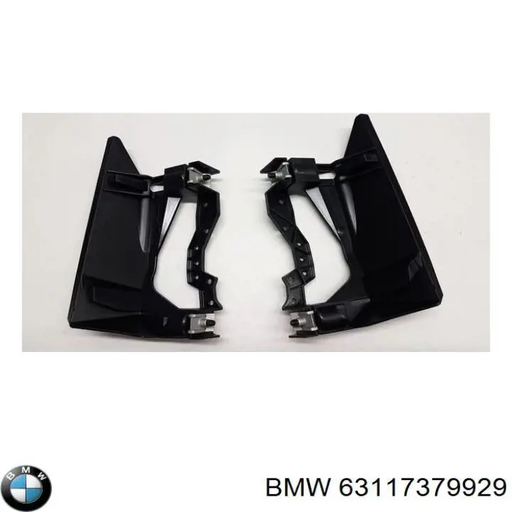 63117379929 BMW Consola (adaptador) de fixação das luzes dianteiras