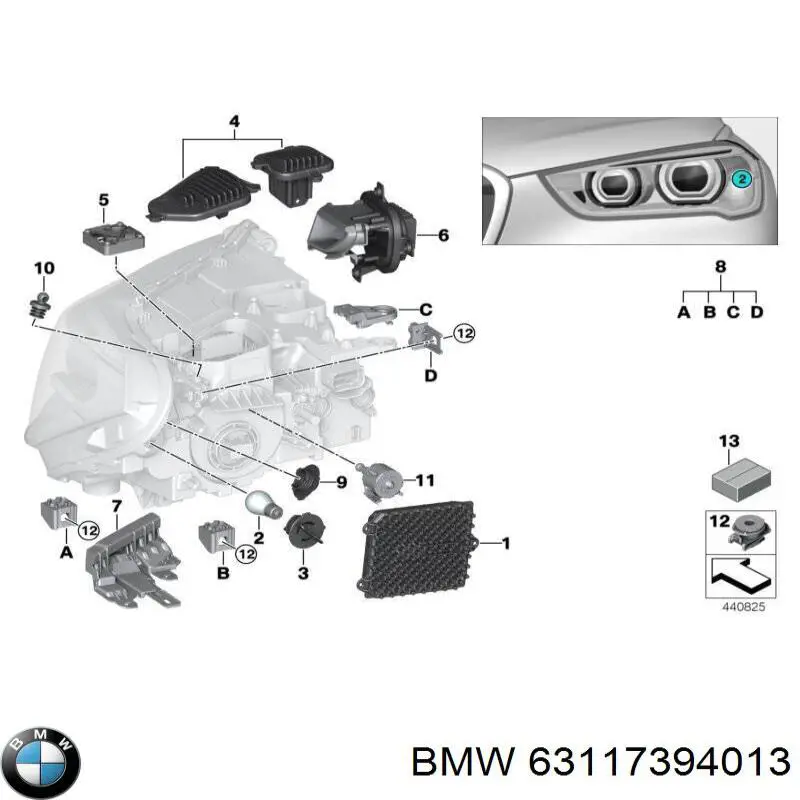  BMW 63117394013 preço, a partir de 39,48 USD