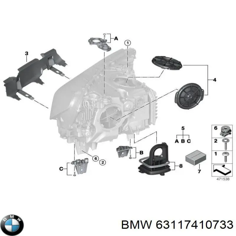 63117410733 BMW 