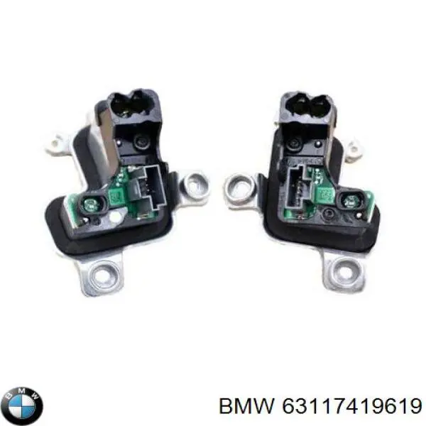 63117419619 BMW Módulo de direção (Centralina eletrônica) das luzes de posição