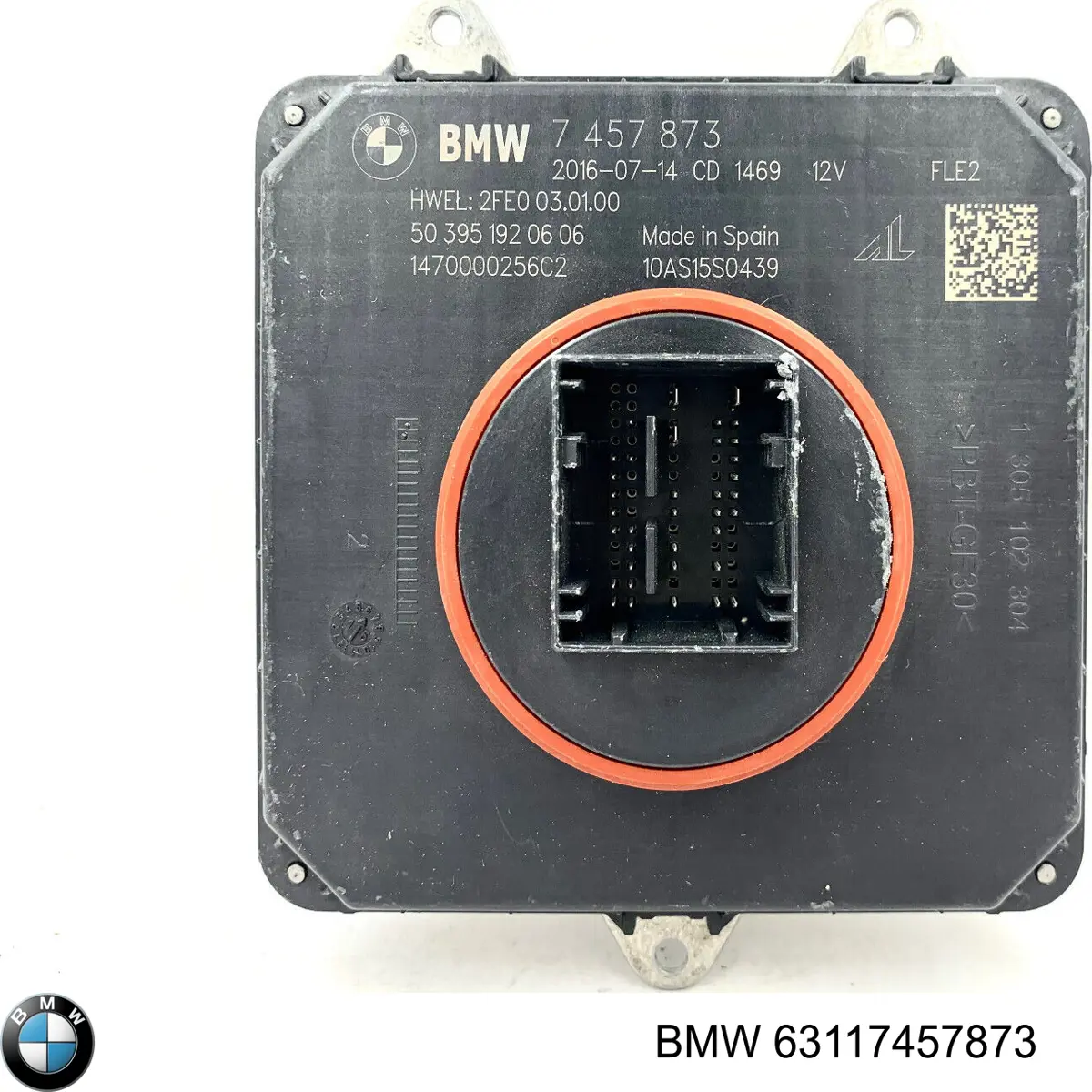 63117457873 BMW Módulo de direção (Centralina eletrônica) das luzes