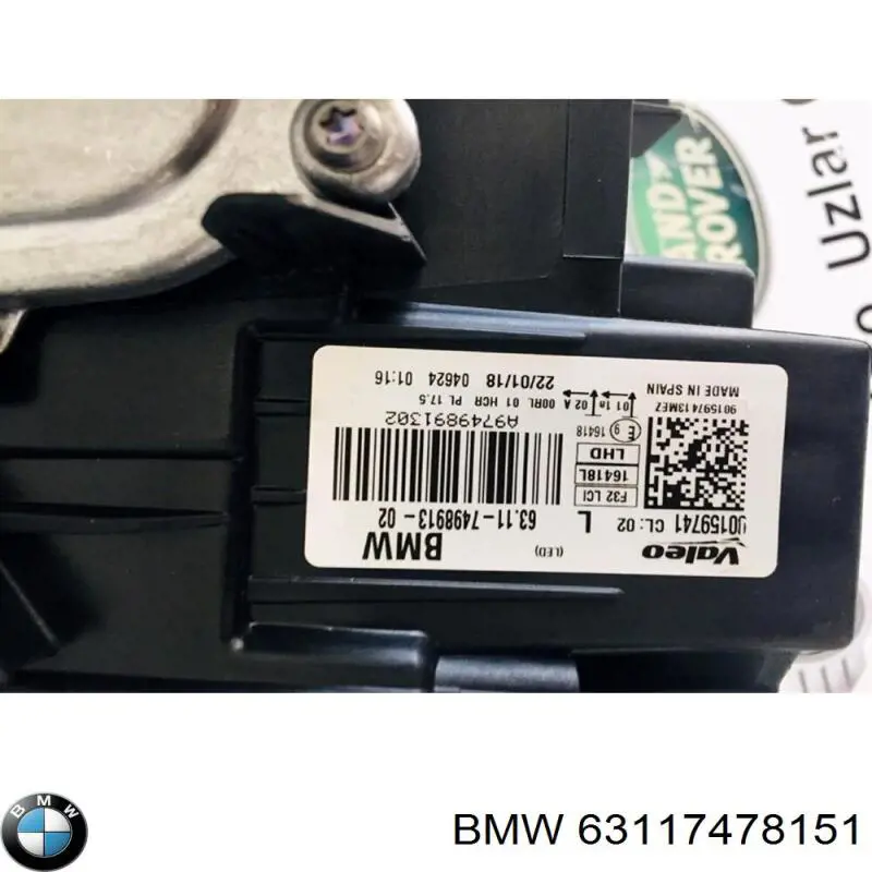 63117478151 BMW Luz esquerda