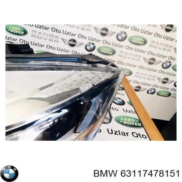 Luz esquerda BMW 63117478151 preço, a partir de 637,05 USD