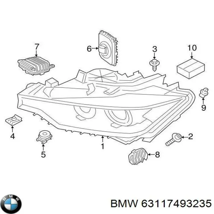  BMW 63117493235 preço, a partir de 35,16 USD