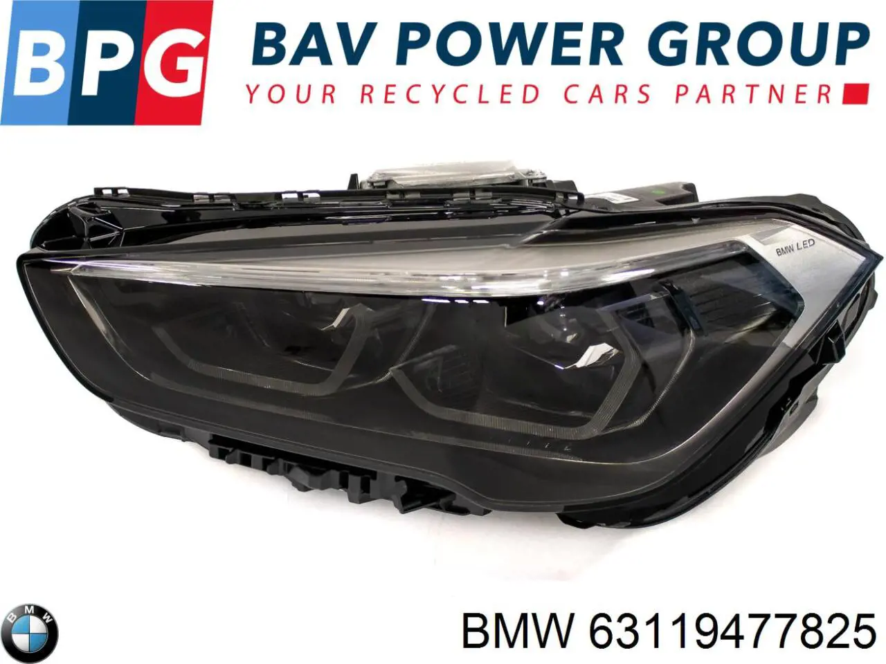 Luz esquerda BMW 63119477825 preço, a partir de 1545,66 USD