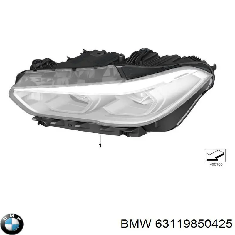 63119850425 BMW Luz esquerda