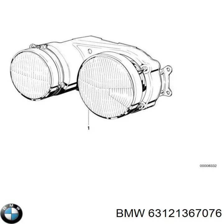 Luz direita BMW 5  E28