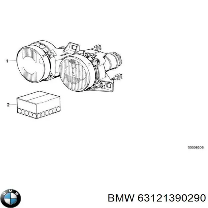 Compre 63121390290 BMW Luz direita