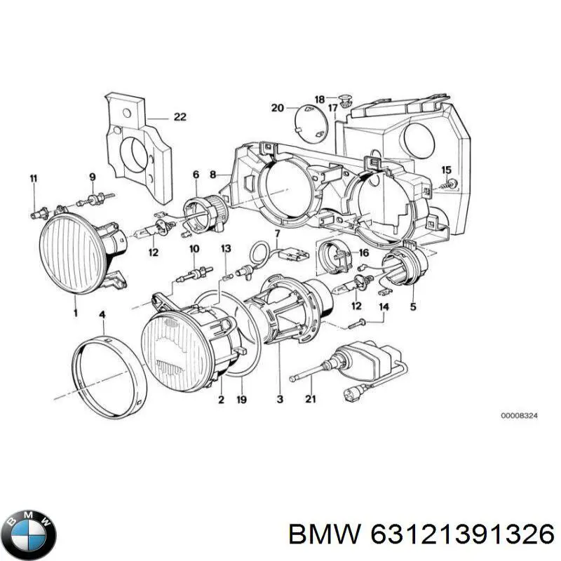  BMW 63121391326 preço, a partir de  