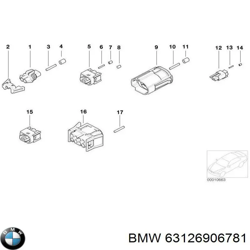 Compre 63126906781 BMW 